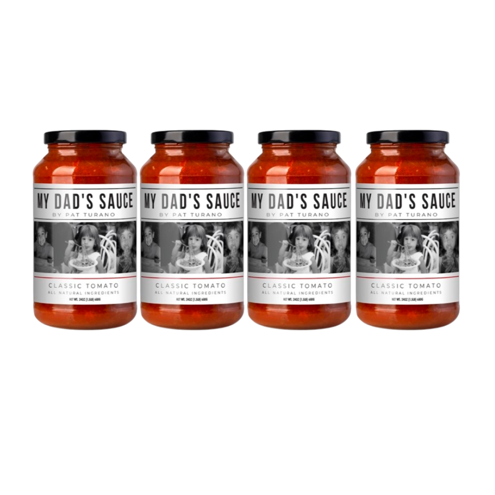 4 Jars Classic Tomato Sauce